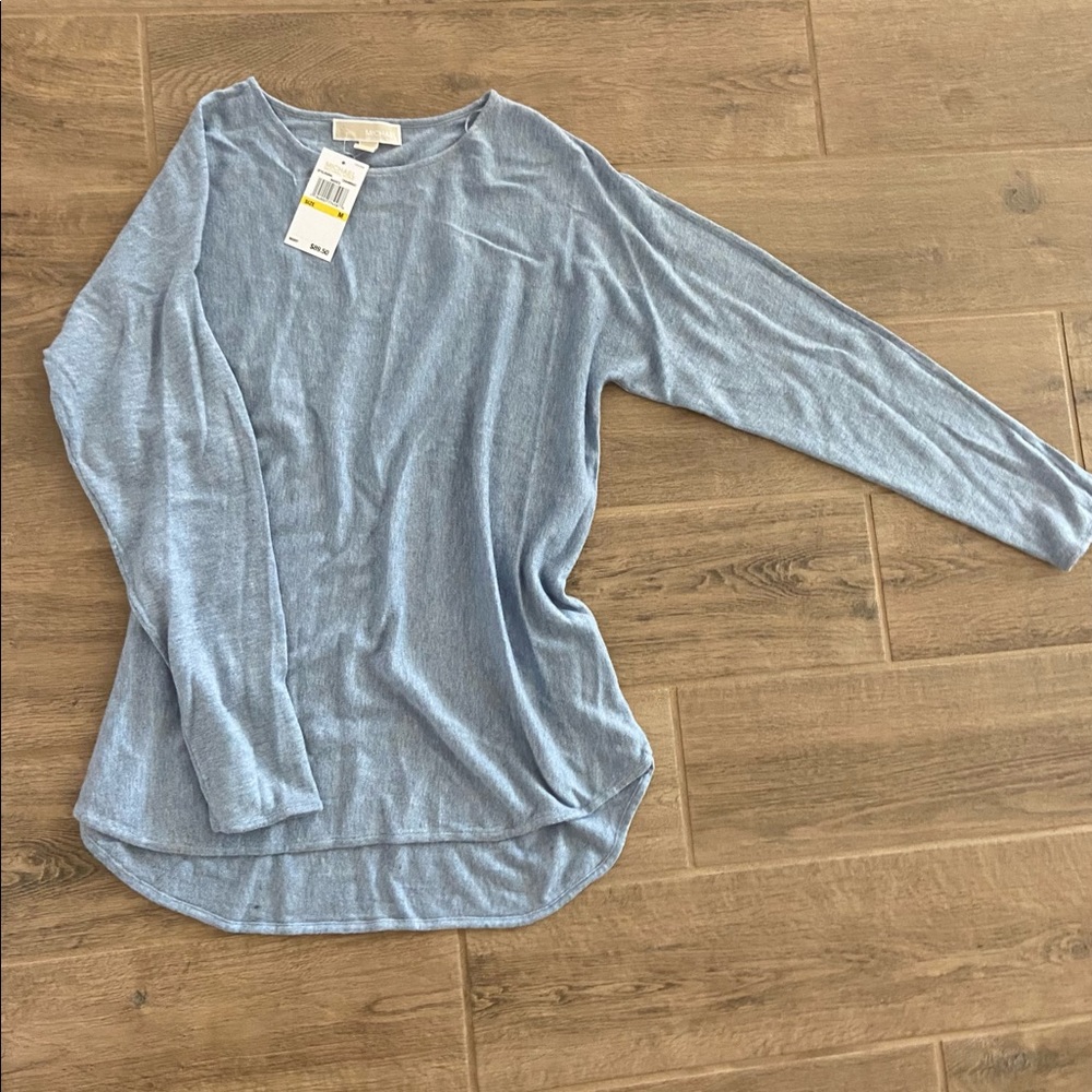 New MK tunic sweater. Chambray color